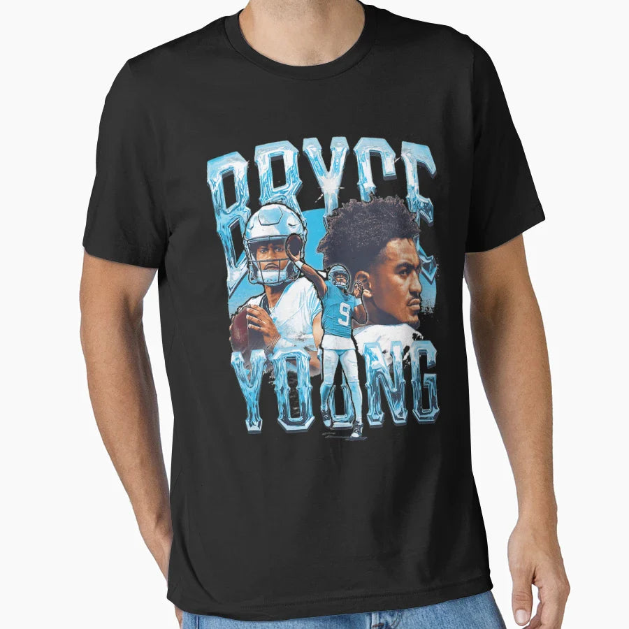 Bryce Young Carolina T-Shirt - Minimalist Print Unisex