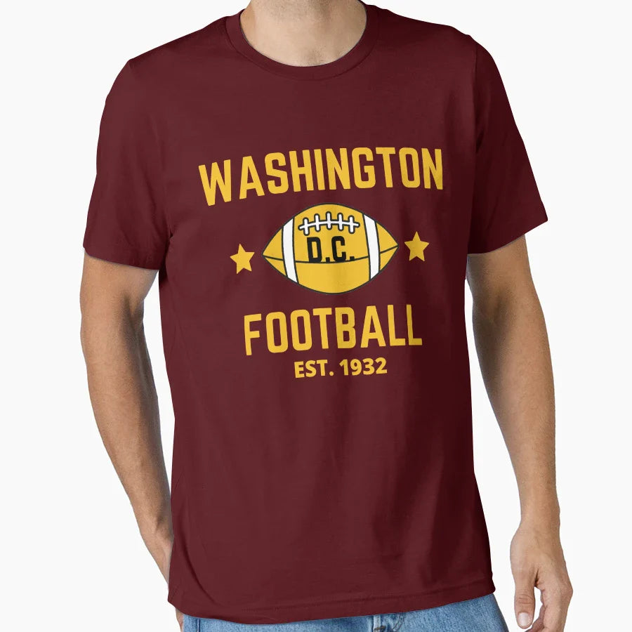 Washington Dc Football Team Est 1932 T-Shirt - Graphic Print Unisex