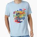 Draftbarrontrump Graffiti Meme Patriotic T-Shirt - Novelty Apparel Unisex