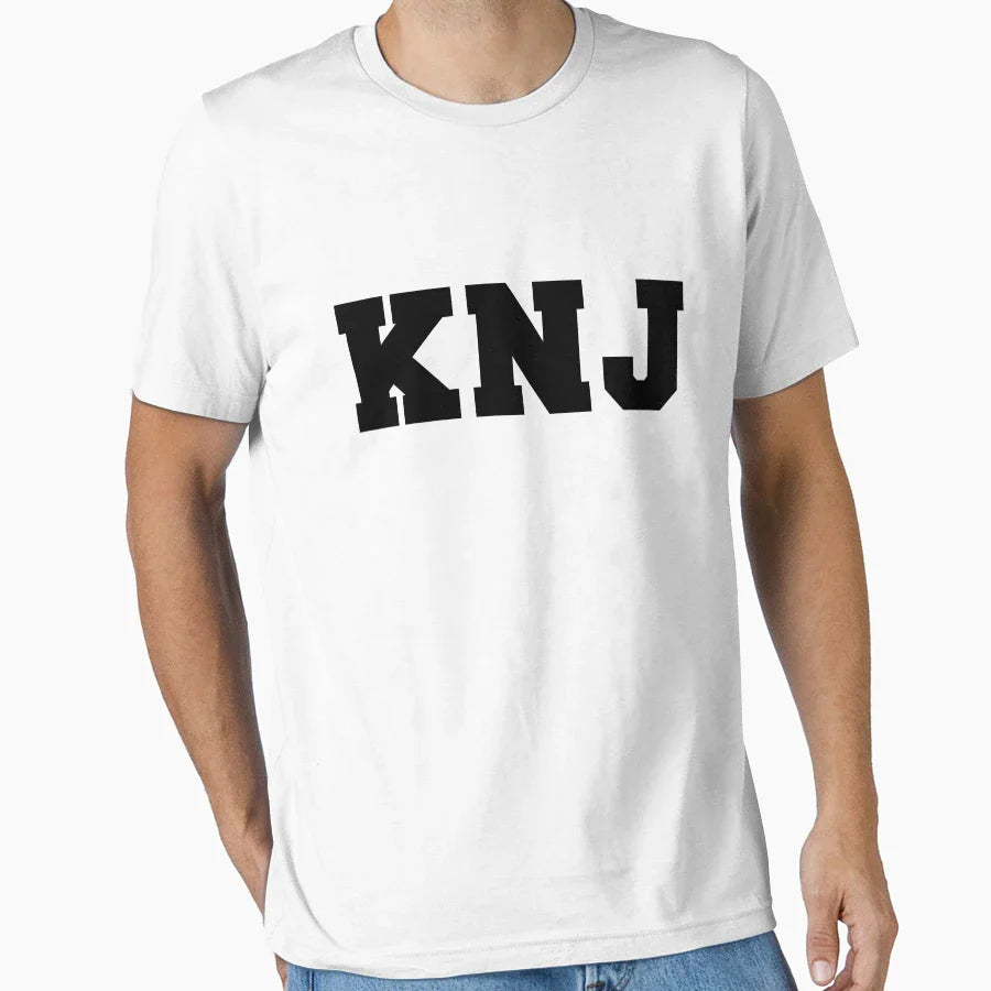 Knj Kian And Jc Logo T-Shirt - Trendy Graphic Men Women