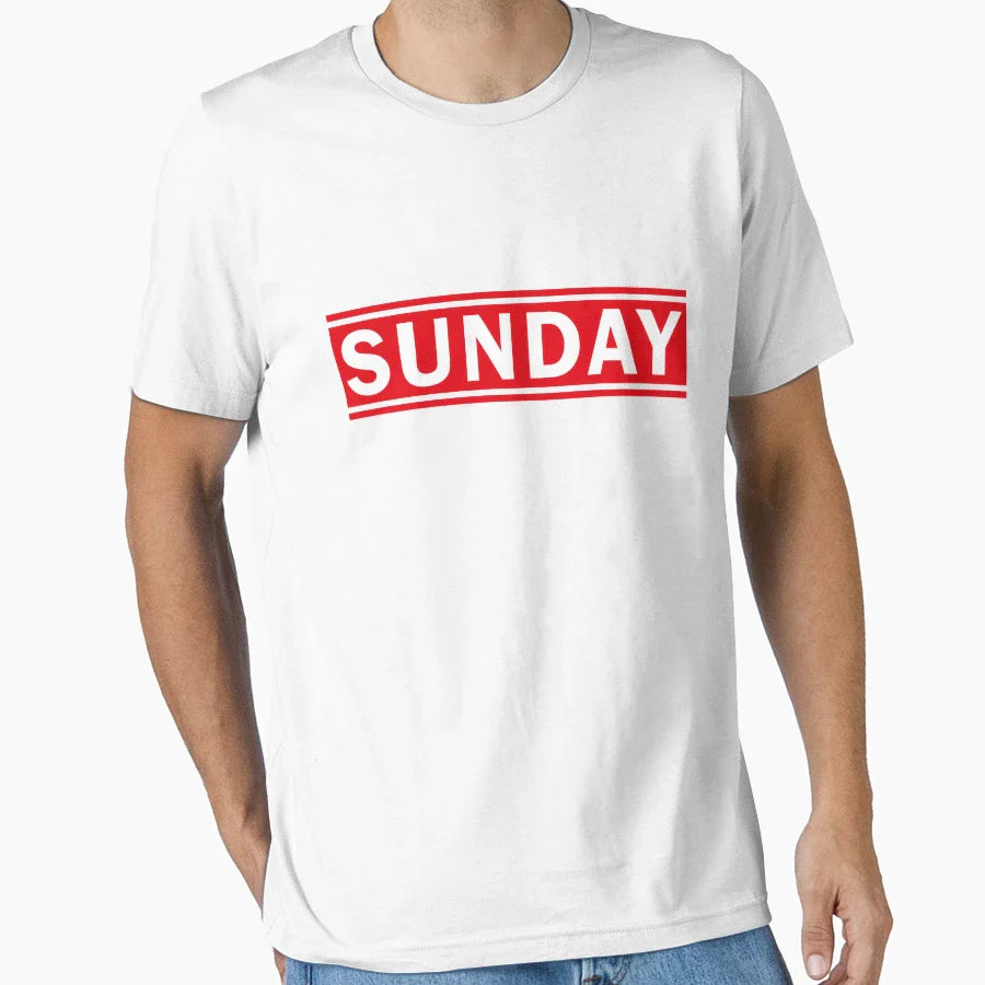 Sunday T-Shirt - Trendy Graphic Unisex