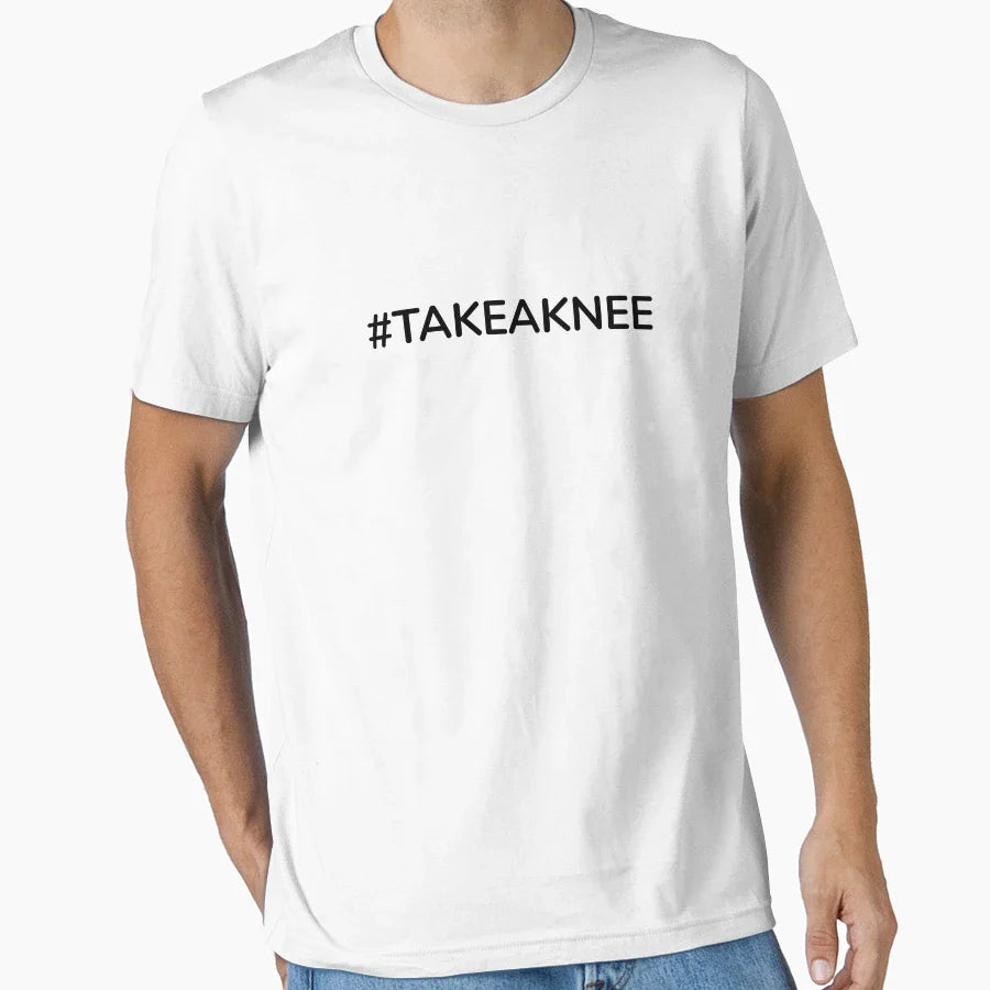 Take Knee T-Shirt - Graphic Print Men Women