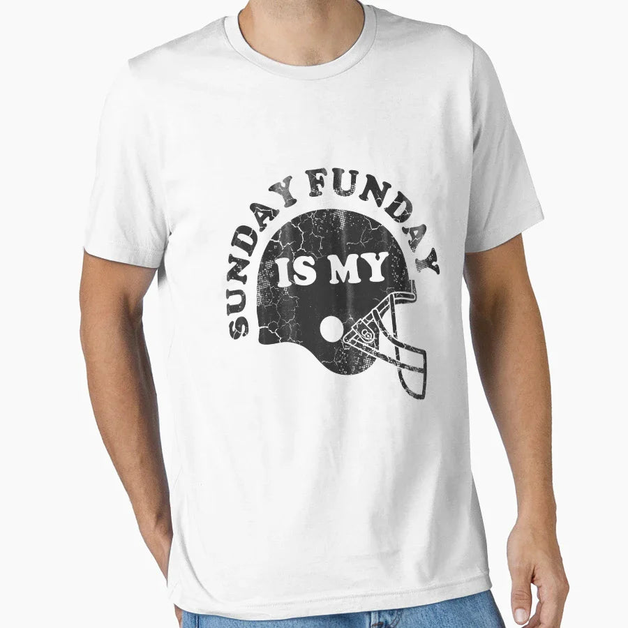 Sunday Is My Funday T-Shirt - Aesthetic Graphic for Adults