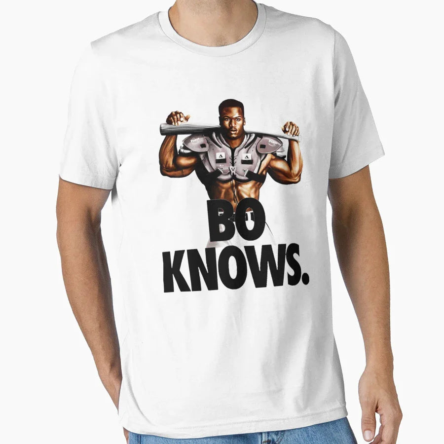 Bo Knows T-Shirt - Streetwear Style Unisex