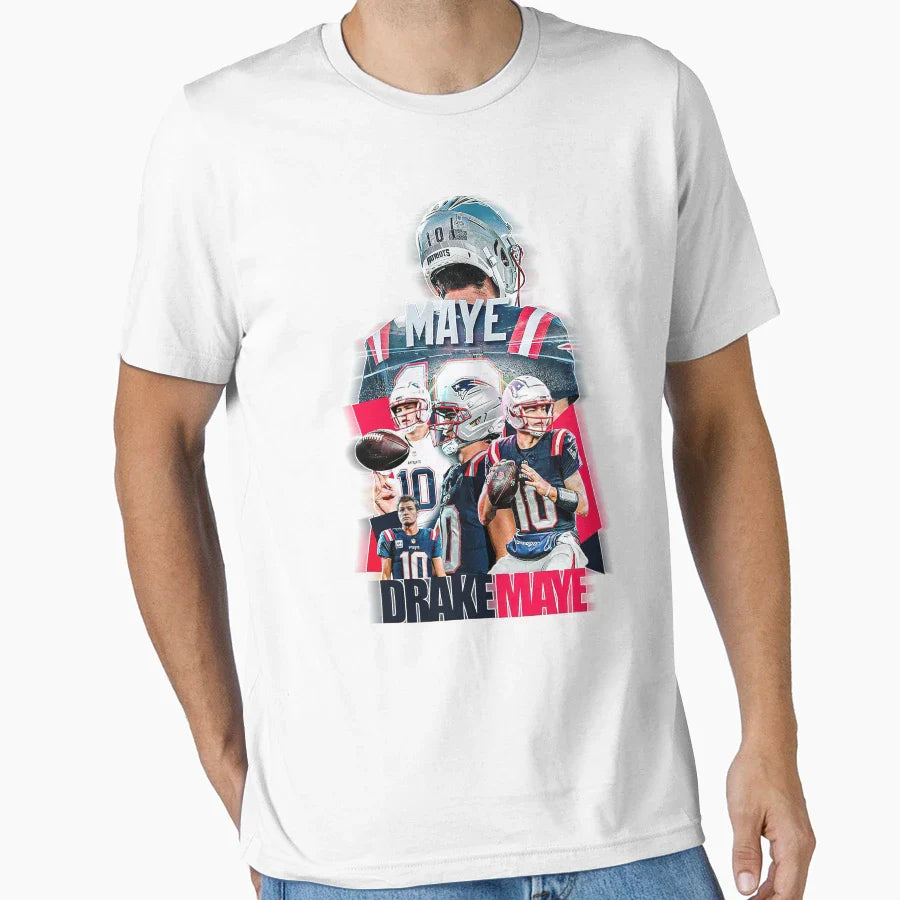 Drake Maye New England Patriots T-Shirt - Trendy Graphic for Adults