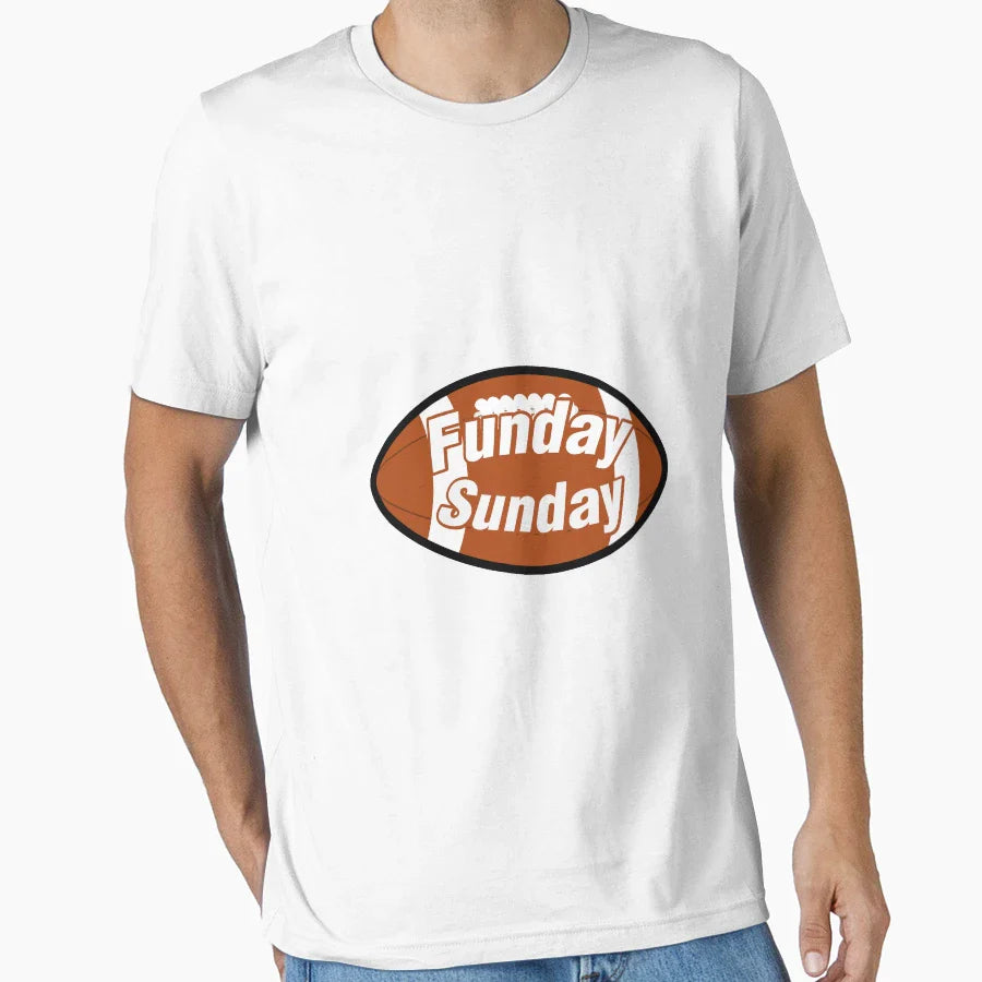 Funday Funny Football Sport Lovers T-Shirt - Streetwear Style Unisex