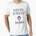 Never Forget Aaf Alliance American Football T-Shirt - Graphic Print Unisex
