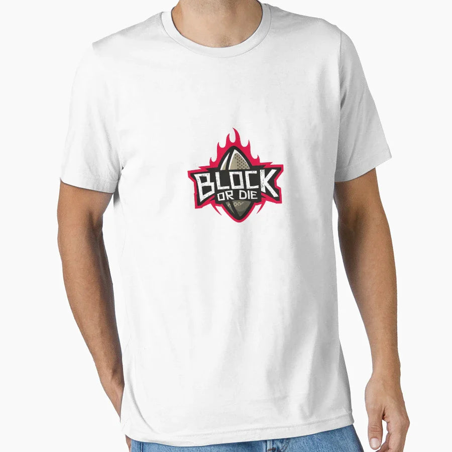 Block Or Die T-Shirt - Streetwear Style Unisex