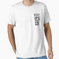Keep Calm Its Only First Draft T-Shirt - Novelty Apparel Unisex