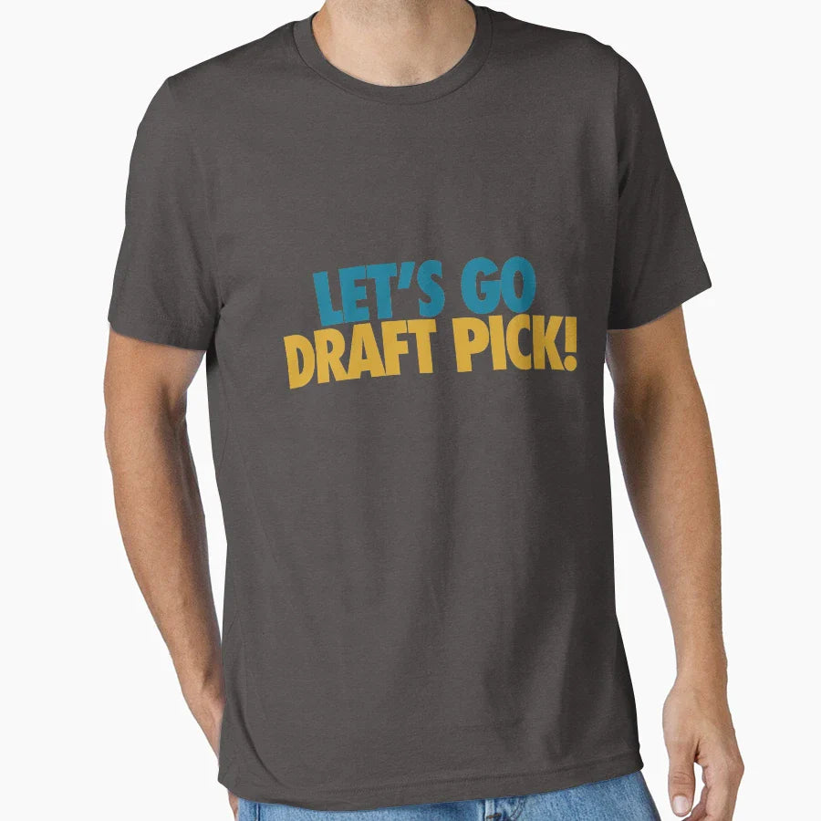 Lets Go Draft Pick Jax T-Shirt - Custom Art Print Men Women