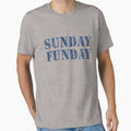Sunday Funday Football T-Shirt - Graphic Print for Adults
