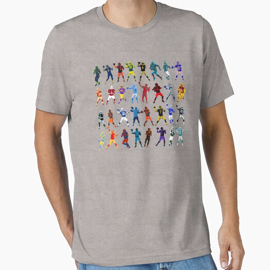 Quarterback Club T-Shirt - Streetwear Style Men Women