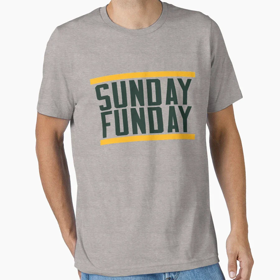 Sunday Funday T-Shirt - Casual Everyday Wear Men Women