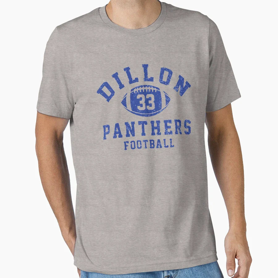 Dillon Panthers Football Logo T-Shirt - Graphic Print Unisex