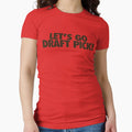 Lets Go Draft Pick Cle Brown T-Shirt - Aesthetic Graphic Unisex