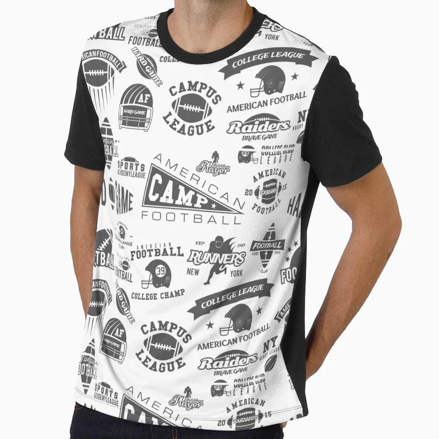 Football Teams T-Shirt - Fun Novelty Design Unisex
