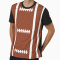 American Football Ball T-Shirt - Fun Novelty Design Unisex