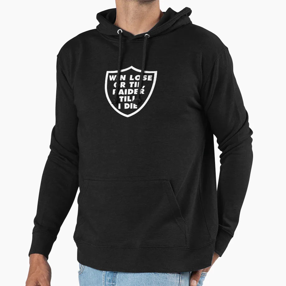 Win Lose Or Tie Wt Hoodie - Custom Art Print Men Women