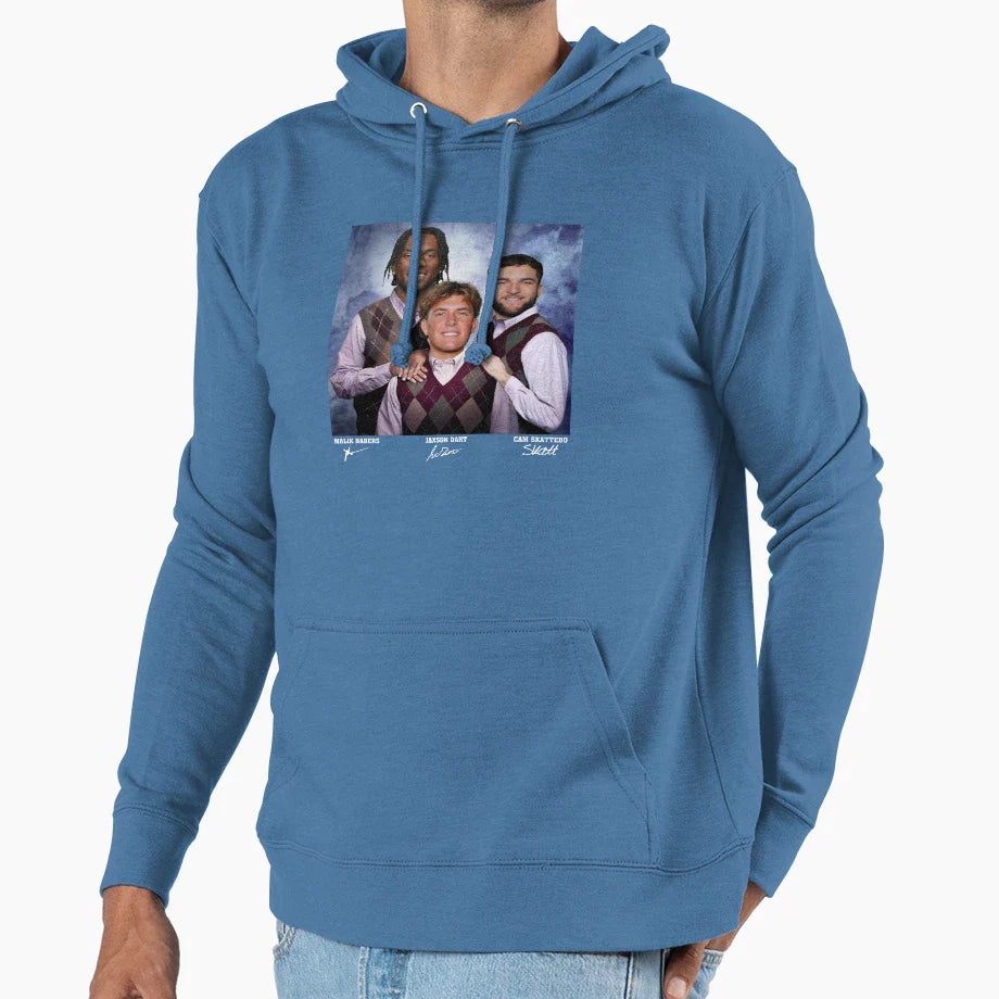 Jaxson Dart Cam Skattebo Malik Nabers Hoodie - Fun Novelty Design Unisex