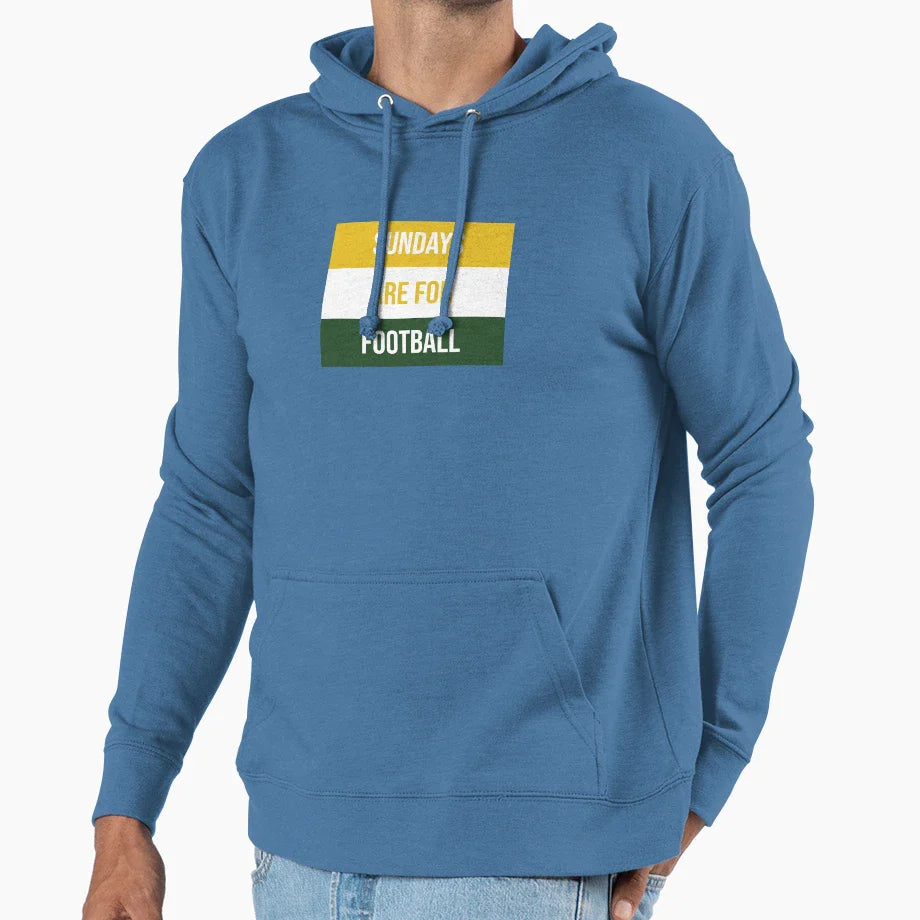 Sundays Are Football Hoodie - Trendy Graphic Men Women