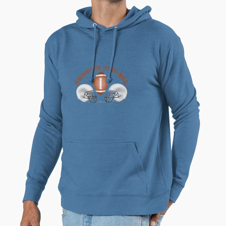 Around Nfl 04 Gift Hoodie - Minimalist Print Unisex