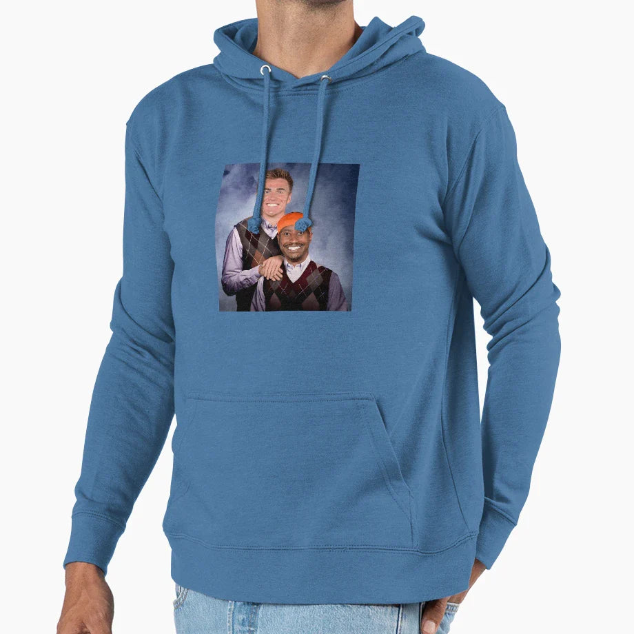 Bo Nix Courtland Sutton Football Hoodie - Trendy Graphic Unisex