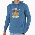 Sunday Funday Funny Football Sport Hoodie - Minimalist Print Men Women