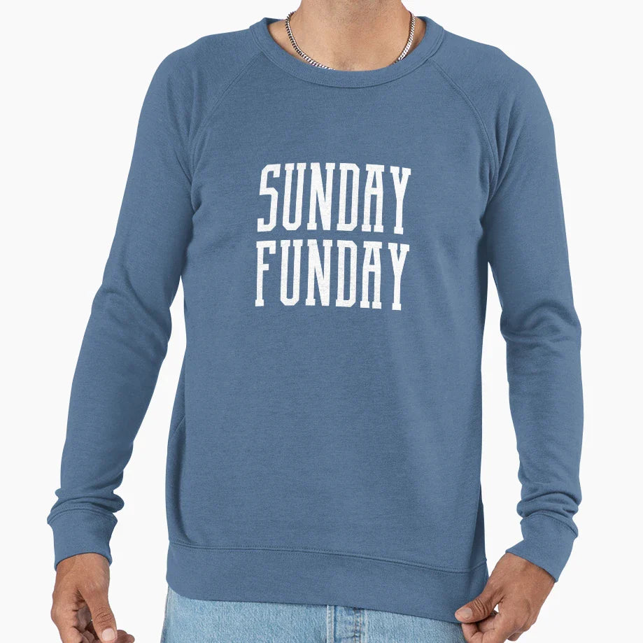 Sunday Funday 3 Sweatshirt - Graphic Print Men Women