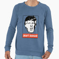 Draft Dodger Sweatshirt - Fun Novelty Design for Adults