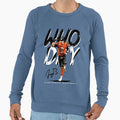 Who Dey Sweatshirt - Minimalist Print for Adults