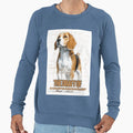 Blueprint Digital Art Sweatshirt - Aesthetic Graphic for Adults