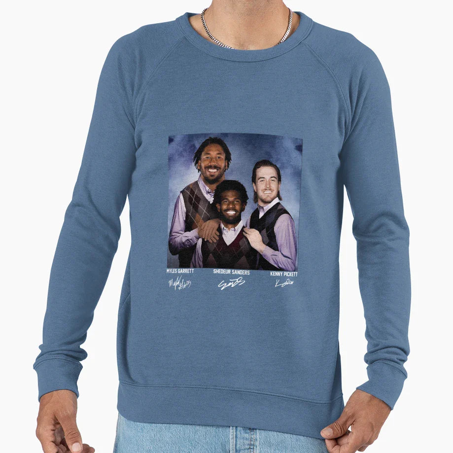 Shedeur Sanders Kenny Pickett MG Sweatshirt - Graphic Print Men Women