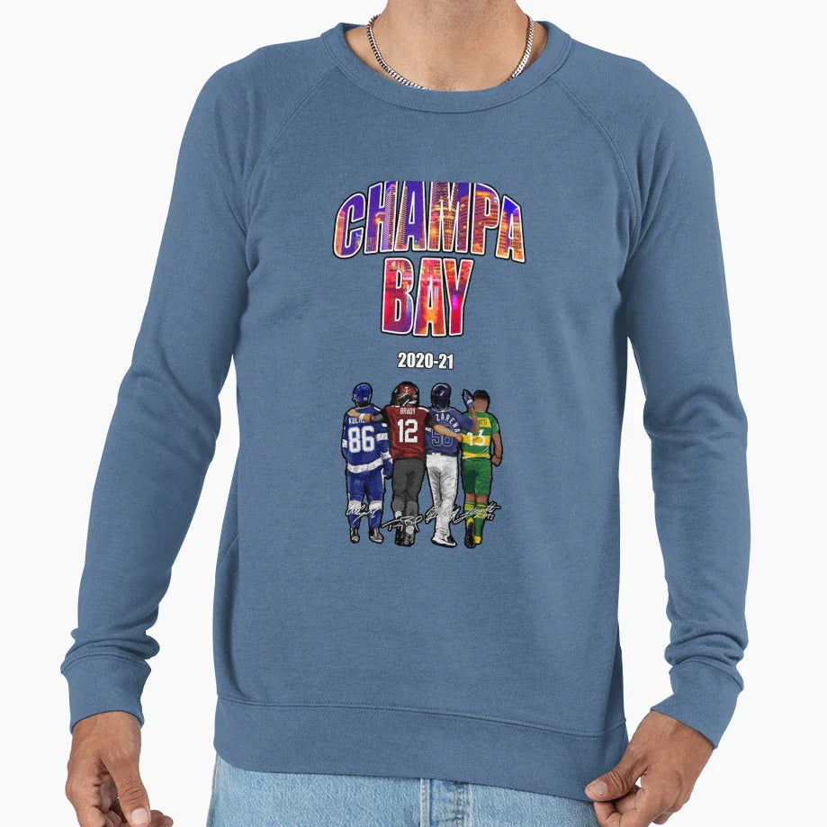 Champa Bay Sweatshirt - Aesthetic Graphic for Adults