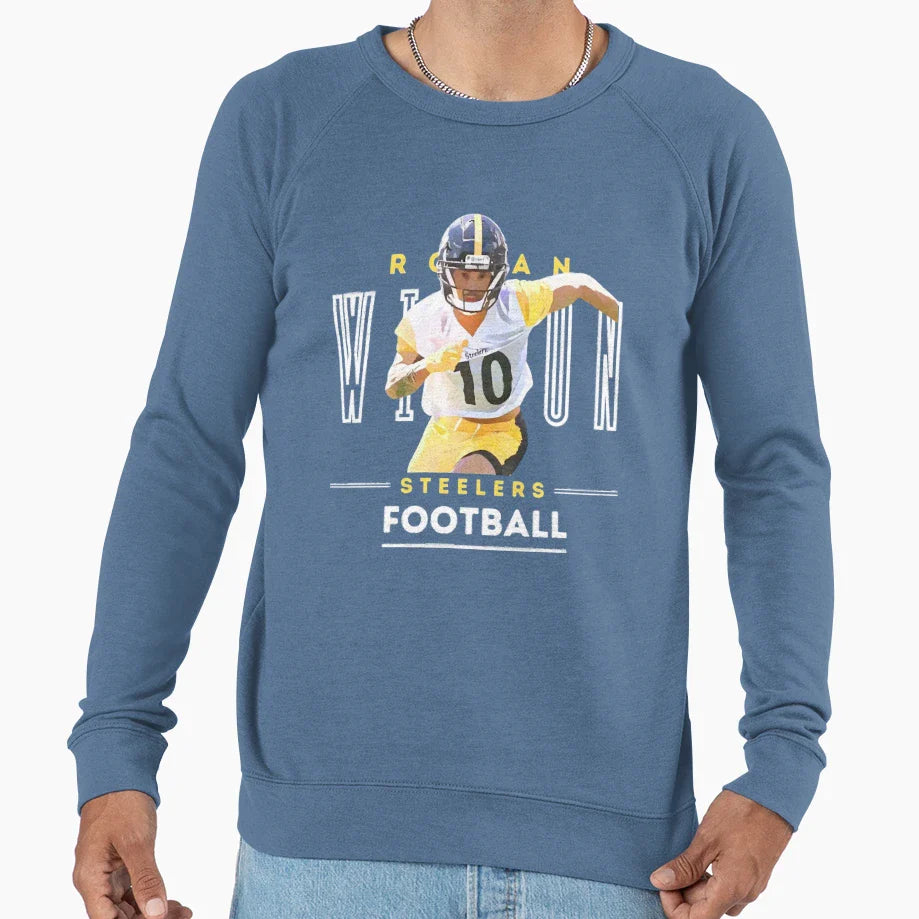 Roman Wilson Steelers T-Shirt - Casual Everyday Wear Men Women