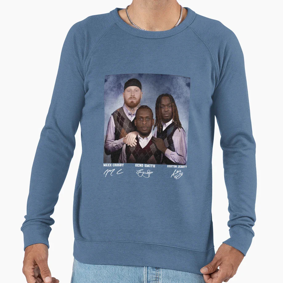 MC Geno Smith Ashton Jeanty Step Sweatshirt - Aesthetic Graphic Unisex