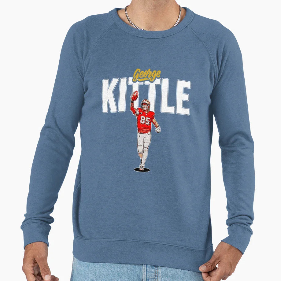GK Kittle Empire Sweatshirt - Graphic Print Men Women