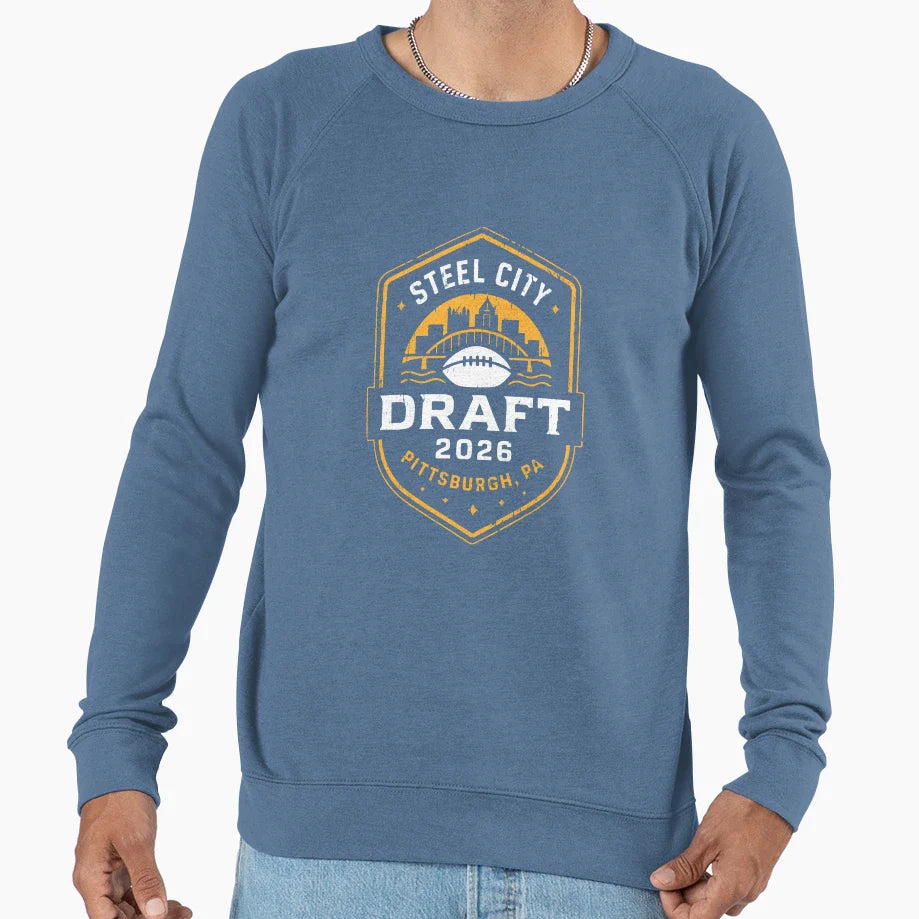 Steel City Draft Sweatshirt - Unique Graphic Men Women