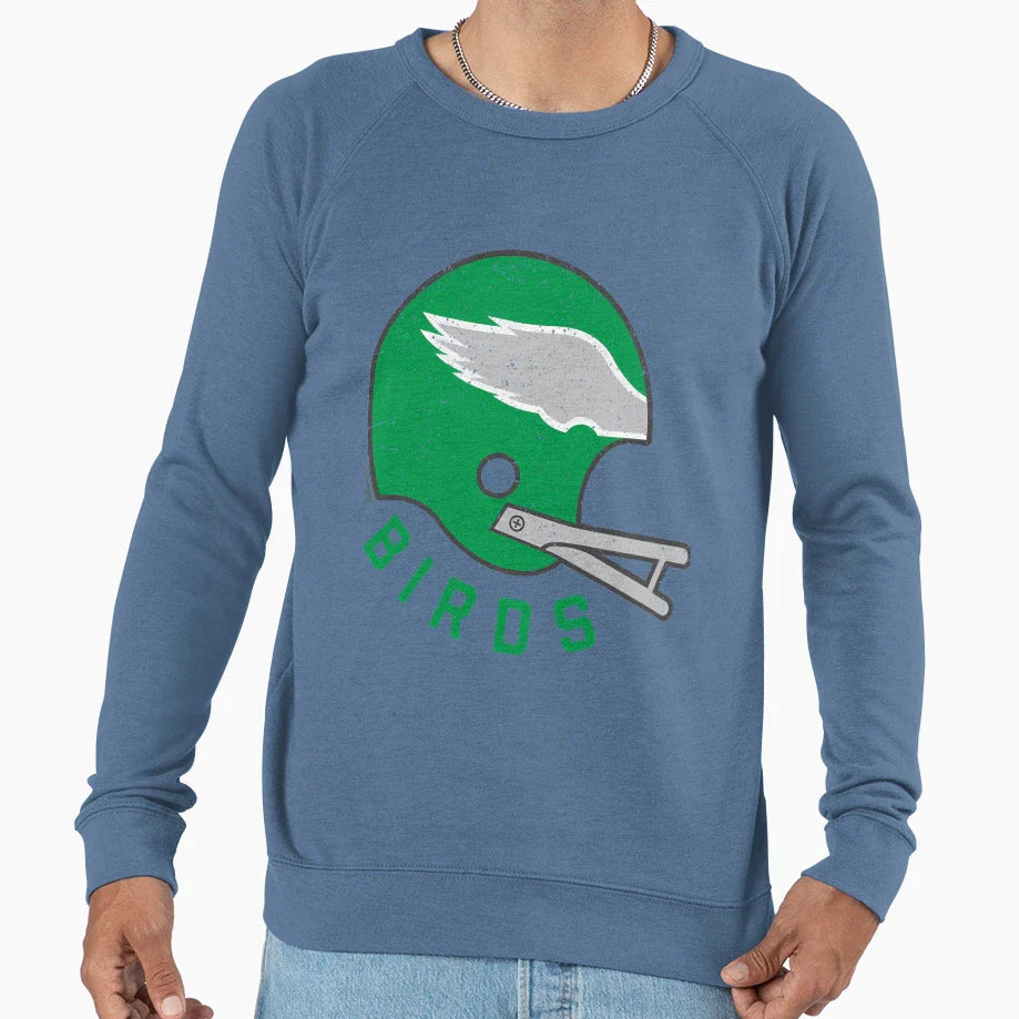 Birds Damgoodgame Lid Logo Sweatshirt - Minimalist Print for Adults