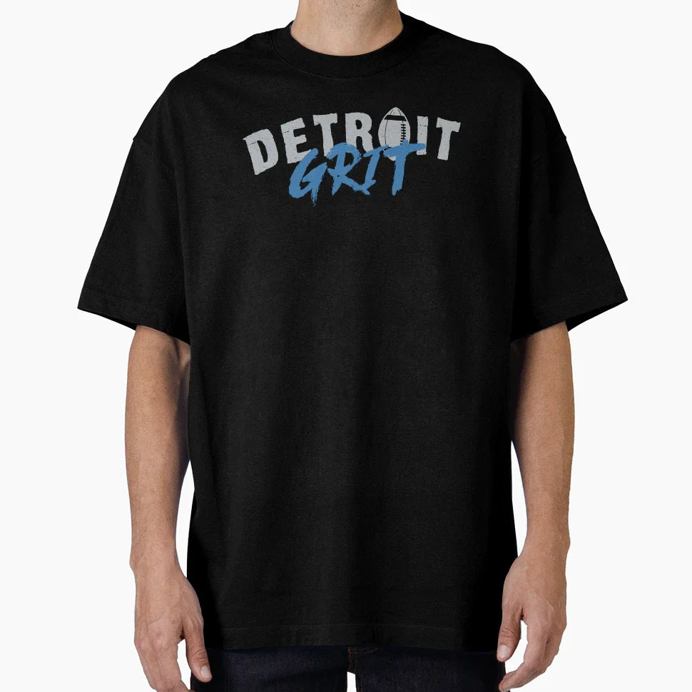 Detroit Grit T-Shirt - Fun Novelty Design Men Women
