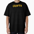 Film Crew Set Crafty Gold Text Front T-Shirt - Graphic Print Unisex