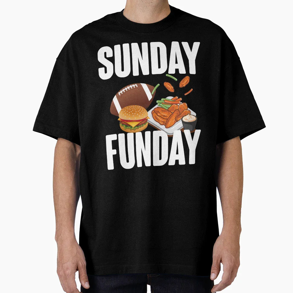 Sunday Funday T-Shirt - Graphic Print Men Women