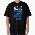 Best Seller Jesus Drafted My Fantasy T-Shirt - Custom Art Print Men Women