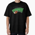 Game Day Football Field T-Shirt - Minimalist Print for Adults