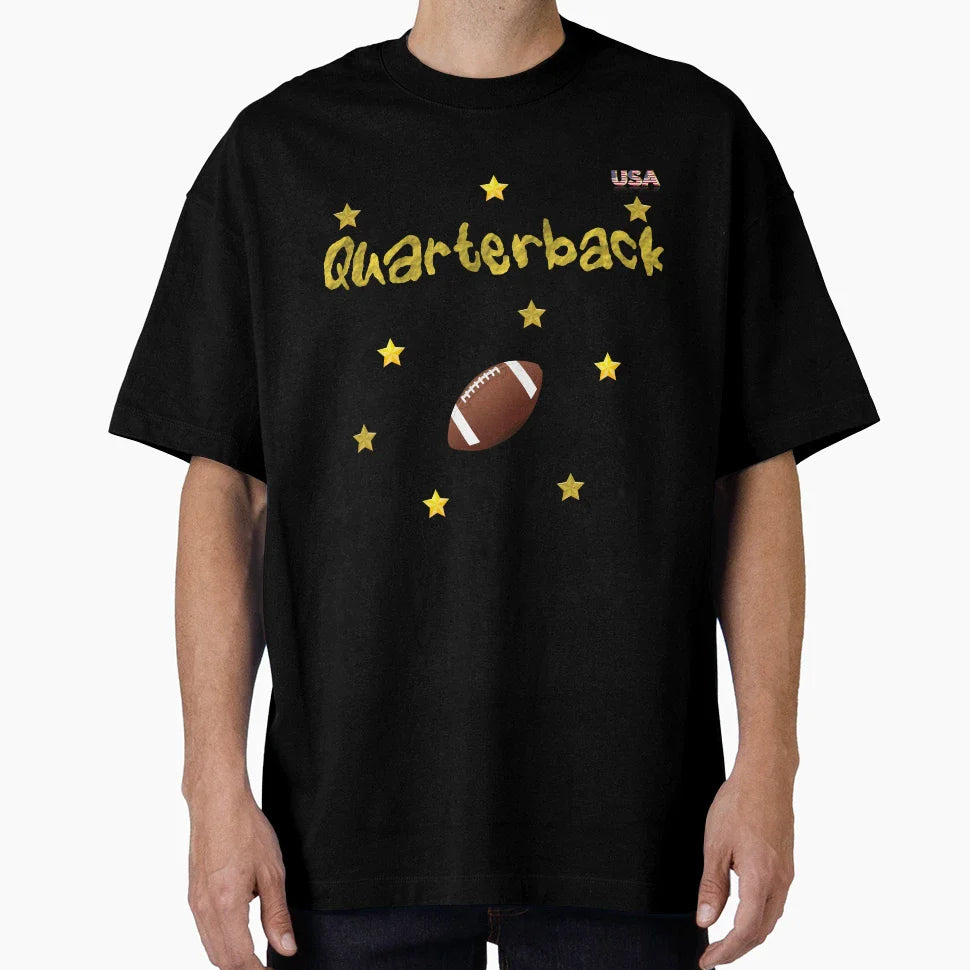 Quarterback T-Shirt - Streetwear Style for Adults