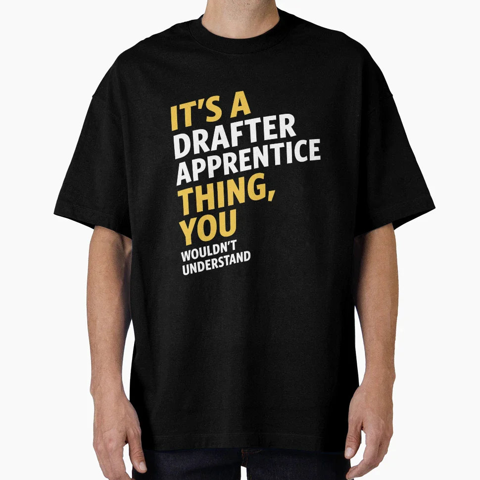 Drafter Apprentice T-Shirt - Casual Everyday Wear for Adults
