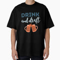 Drink And Draft T-Shirt - Unique Graphic for Adults