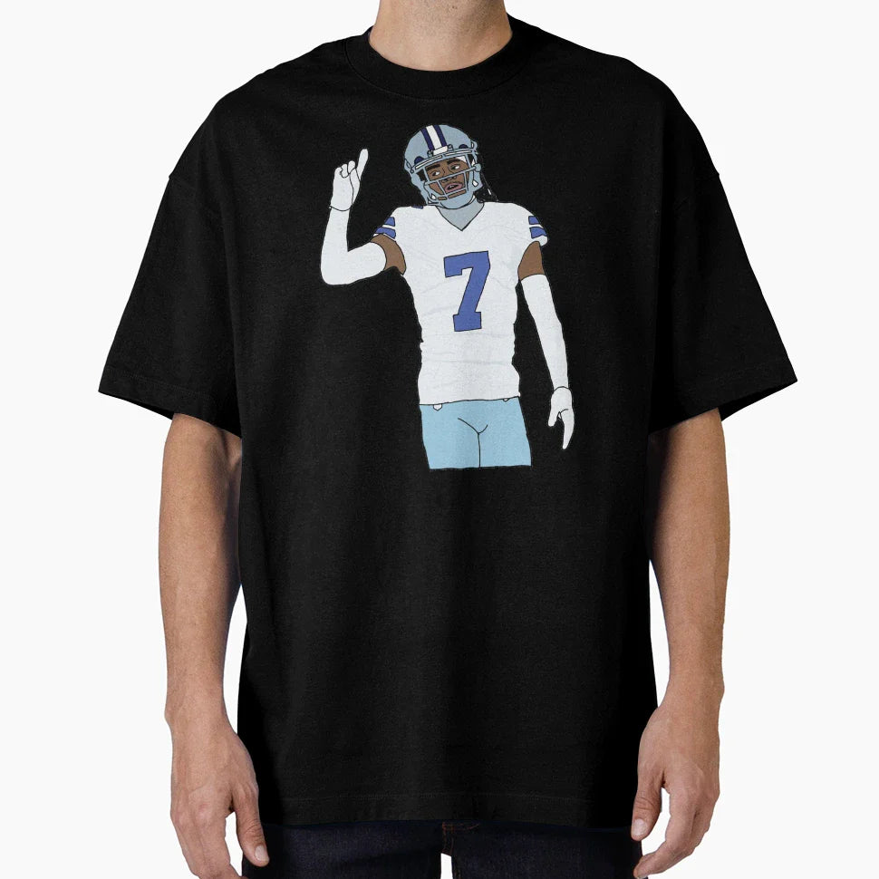 Fan Art Trevon Dallas Football T-Shirt - Trendy Graphic Unisex