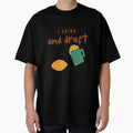 Drink And Draft T-Shirt - Minimalist Print Unisex