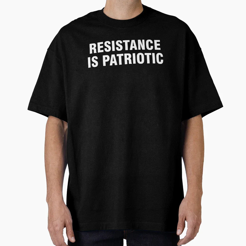 Resistance Is Patriotic T-Shirt - Trendy Graphic for Adults