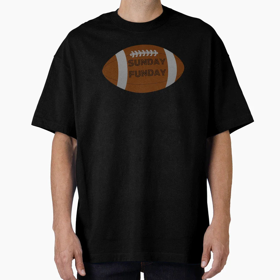 Sunday Funday T-Shirt - Minimalist Print Men Women